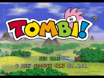 Tombi! (EU) screen shot title